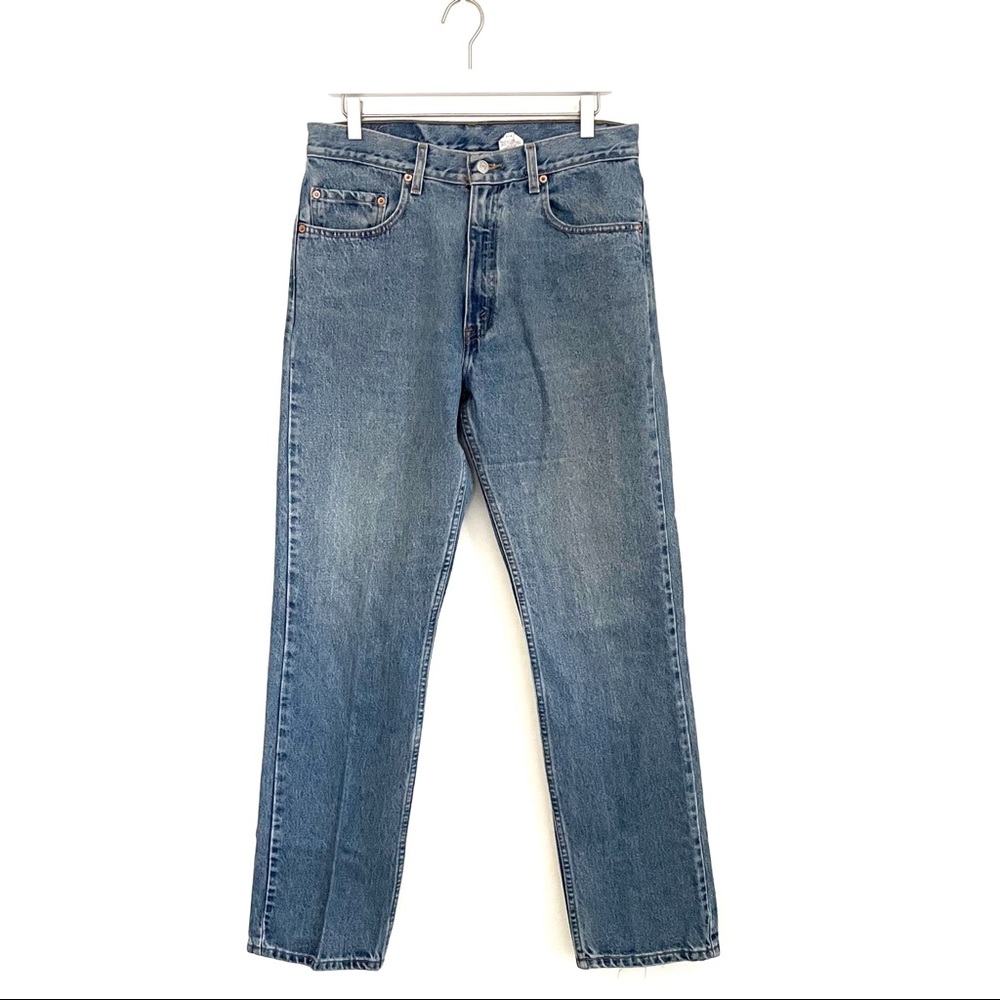 Vintage Levi’s 505 Straight Leg Cotton Denim Dad Jeans Size 34